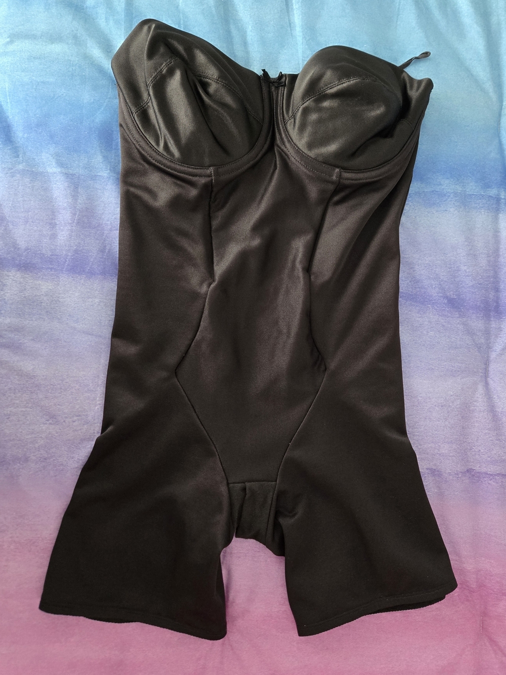 Miraclesuit Black Firm Control Bodysuit Shapewear